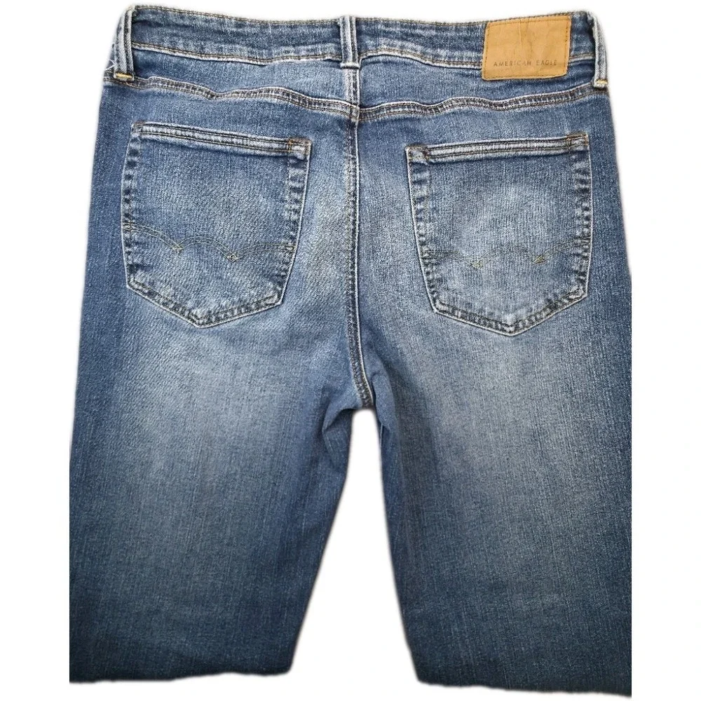 American Eagle AirFlex Original Bootcut Jeans Mens 32x34 Blue Denim
